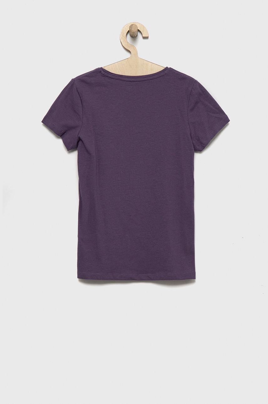 Дитяча футболка Guess колір фіолетовий в Луцьку Дитяча футболка Guess колір фіолетовий в Луцьку