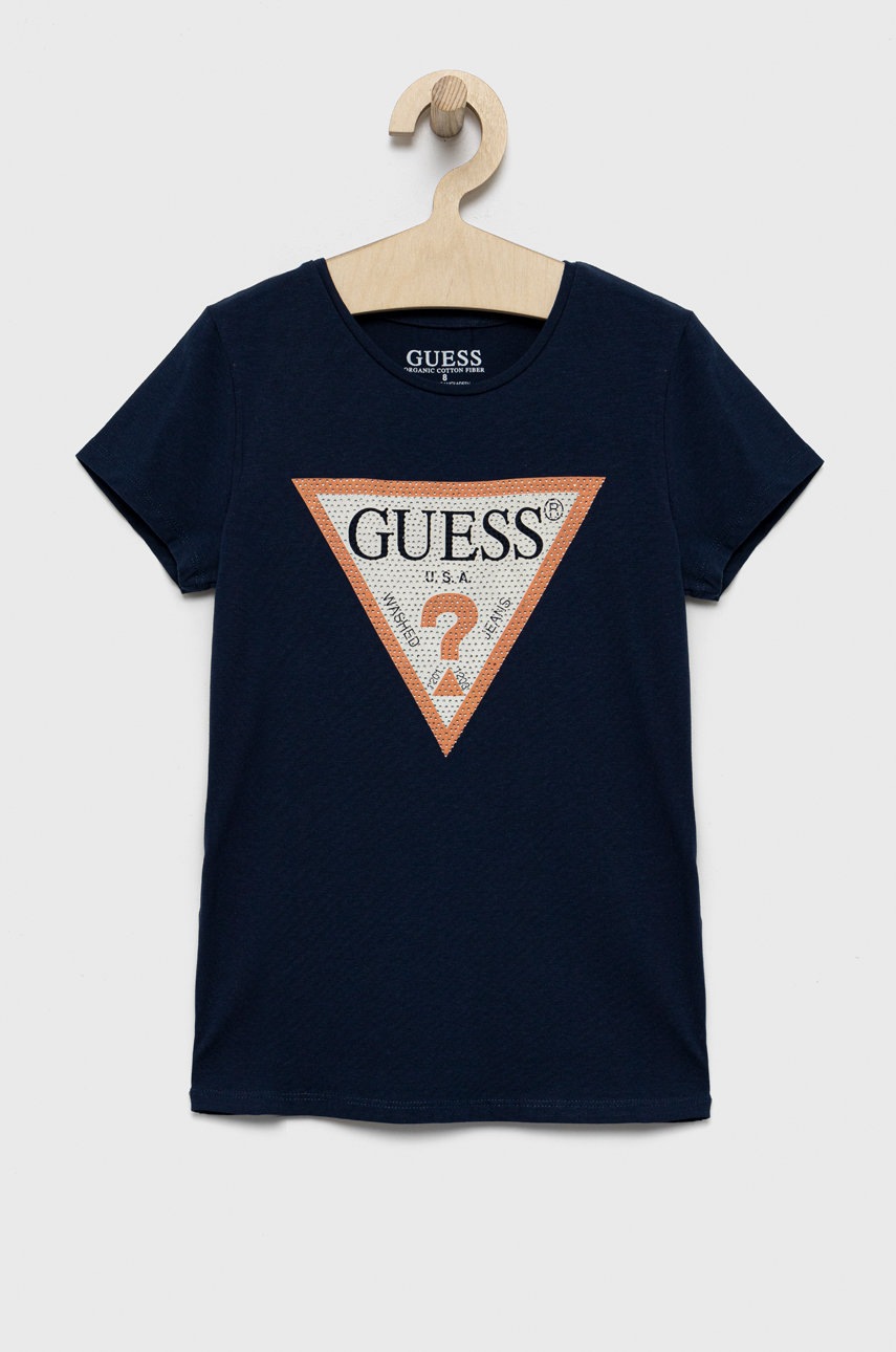 

Детская футболка Guess цвет синий