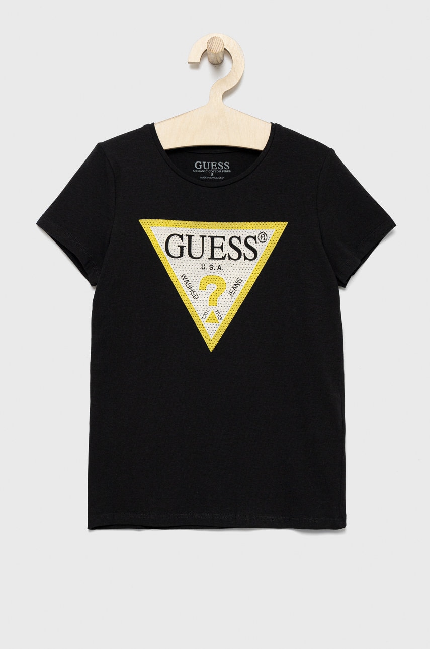 Детская футболка Guess цвет чёрный в Луцке Детская футболка Guess цвет чёрный в Луцке