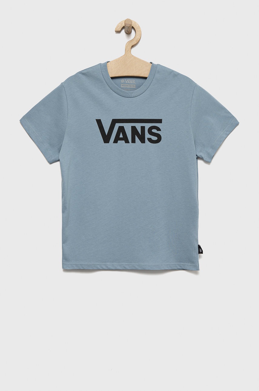 

Детска памучна тениска Vans, Син
