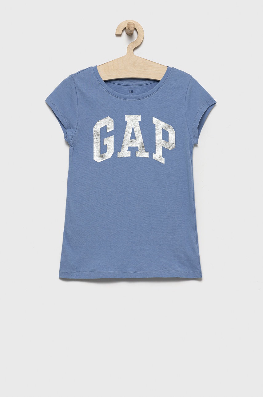 

Детска памучна тениска GAP, Син