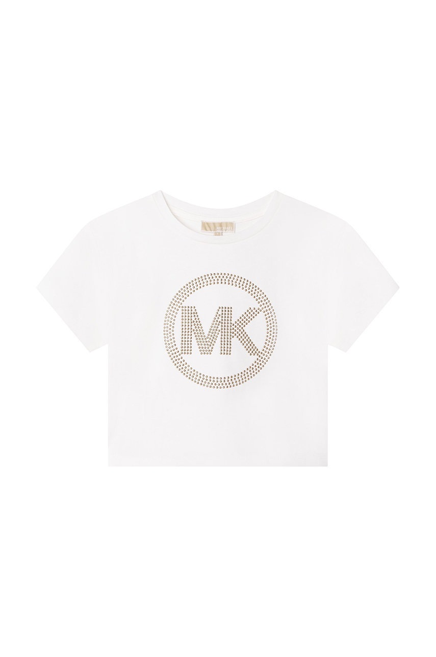 Michael Kors tricou copii culoarea alb