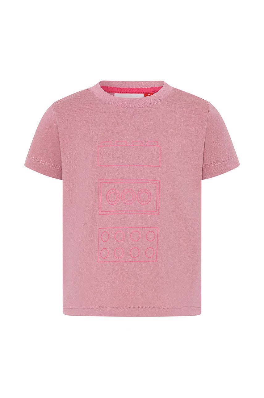 Дитяча футболка Lego Wear колір рожевий