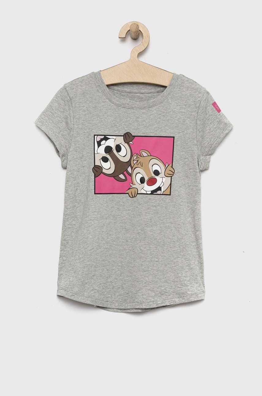 GAP t-shirt bawełniany dziecięcy x Disney kolor szary