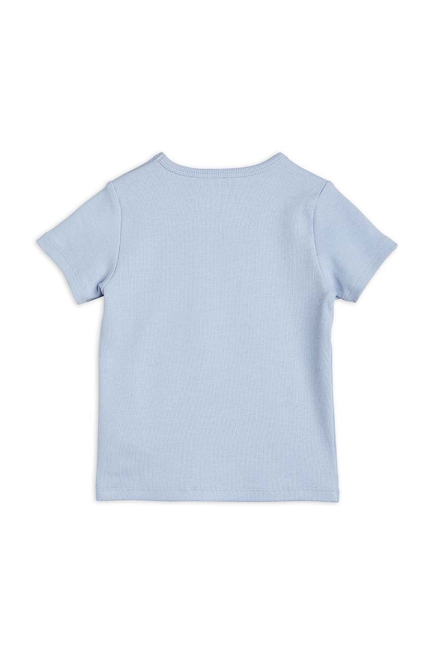 Детская футболка Mini Rodini однотонная