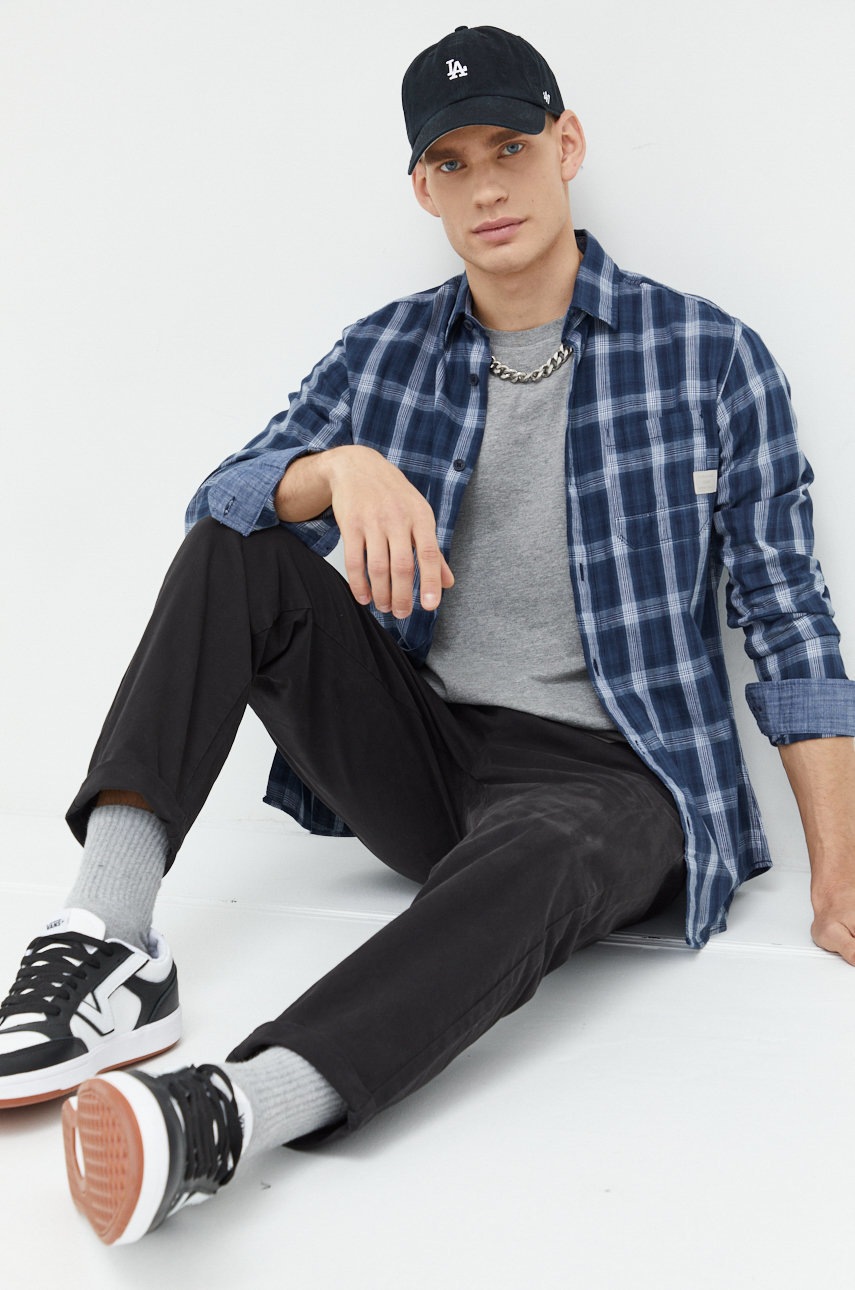 

Футболка Jack & Jones чоловічий колір сірий однотонний