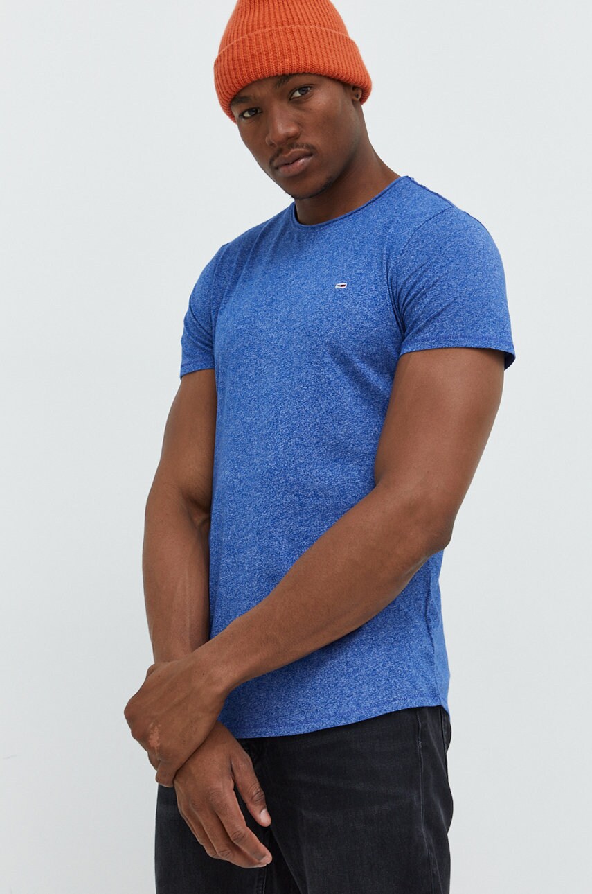 Tommy jeans tricou barbati, melanj
