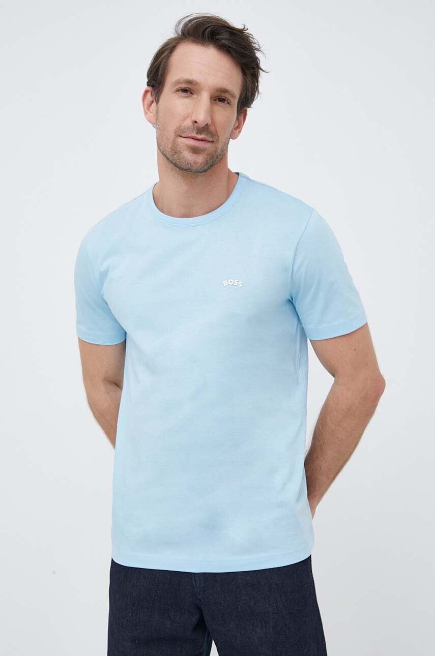 BOSS Tricou Din Bumbac BOSS ATHLEISURE Neted