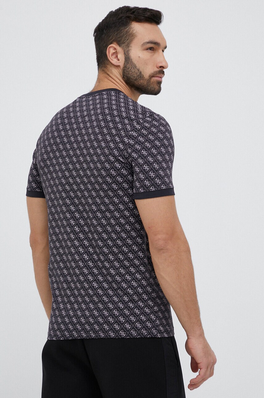 Guess t-shirt JAMEY fekete, férfi, mintás, Z2BI09 J1314 termék 2. képe