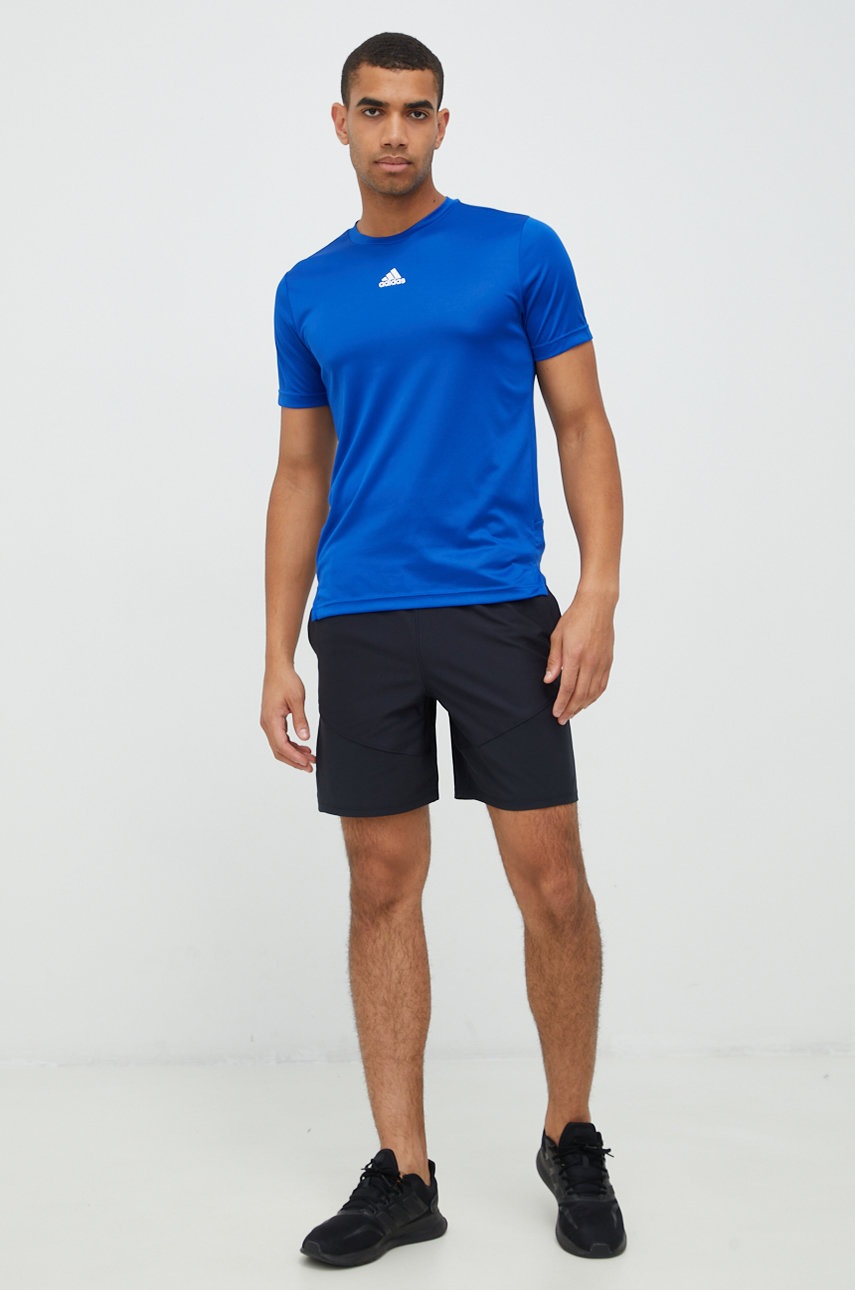 

Тренувальна футболка adidas Performance Hiit 3-stripes однотонна