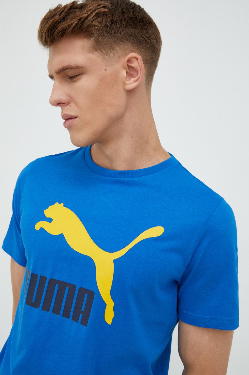 Puma tricou din bumbac cu imprimeu answear.ro imagine noua