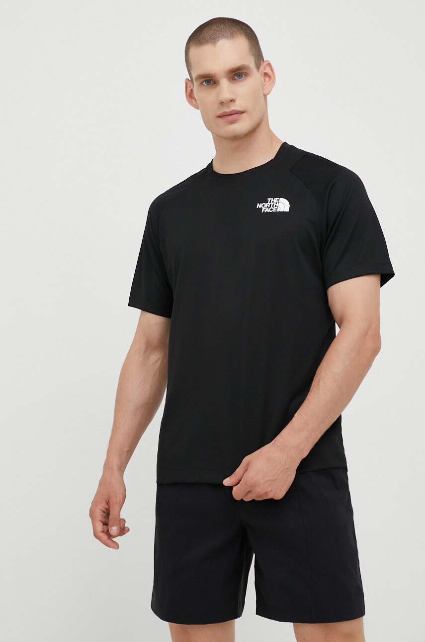 

Спортна тениска The North Face Mountain Athletics в черно с принт, Черен