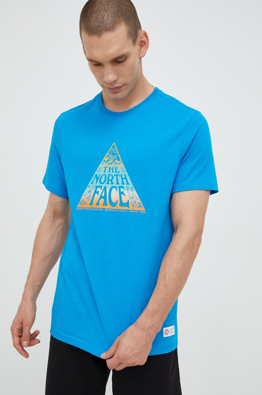 The north face tricou din bumbac cu imprimeu