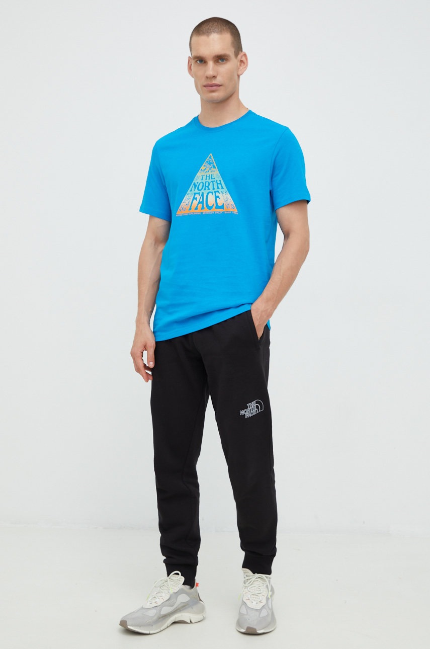 

Бавовняна футболка The North Face з принтом