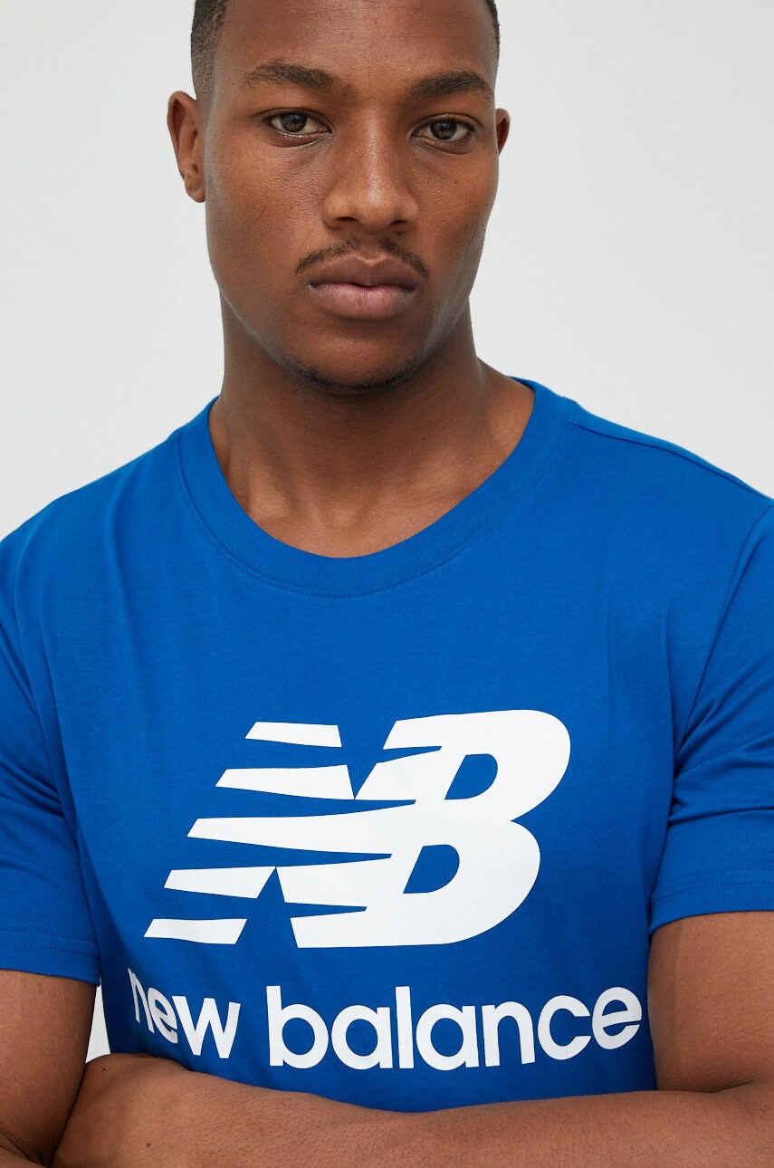 New balance tricou din bumbac cu imprimeu