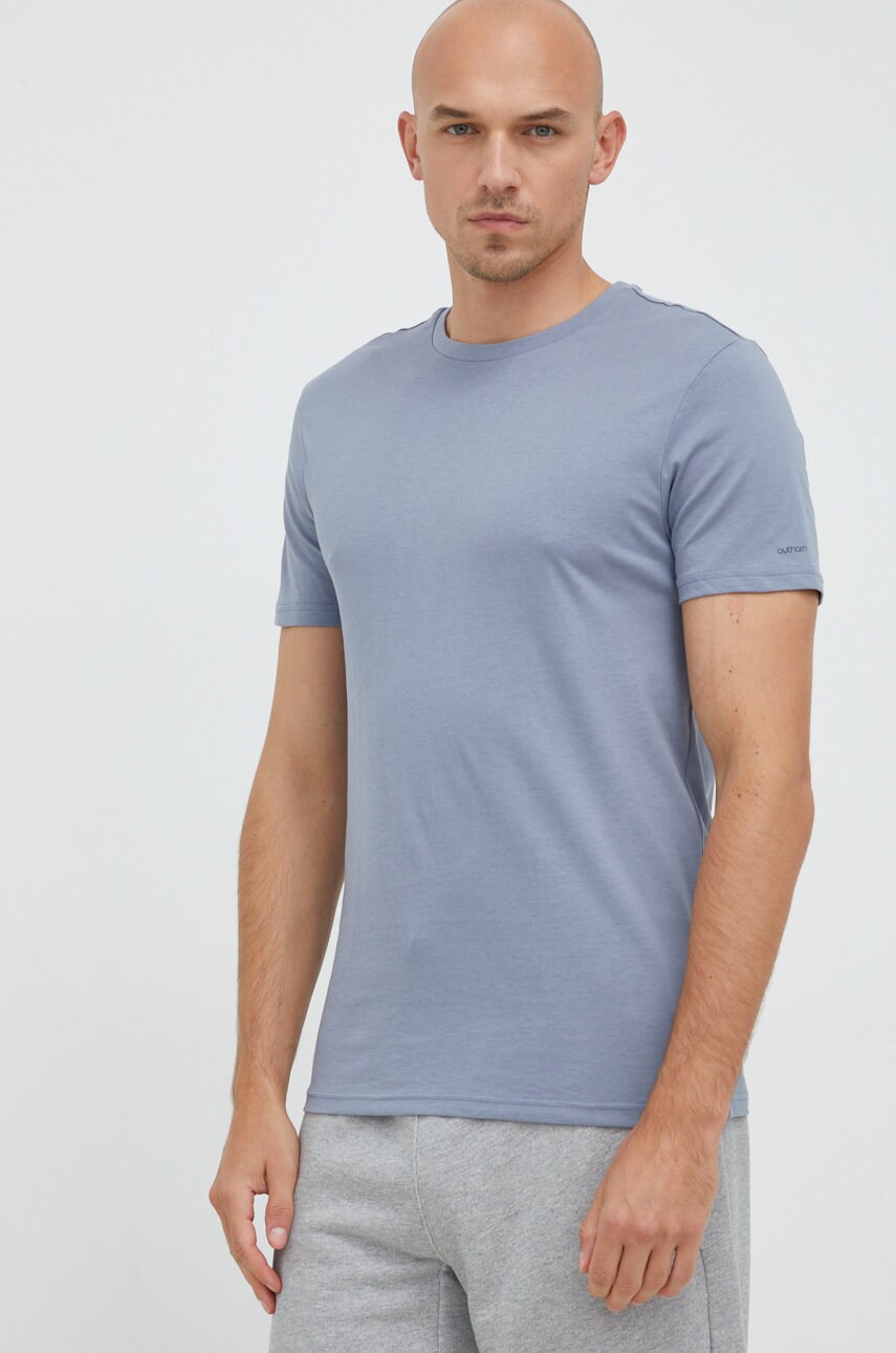 Outhorn tricou din bumbac neted