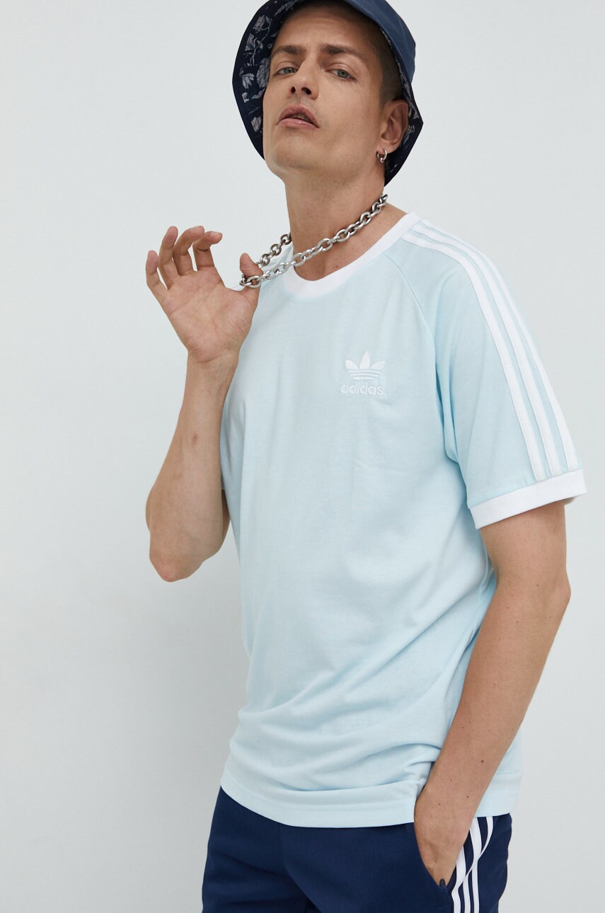 adidas Originals tricou Traceable Series barbati, neted