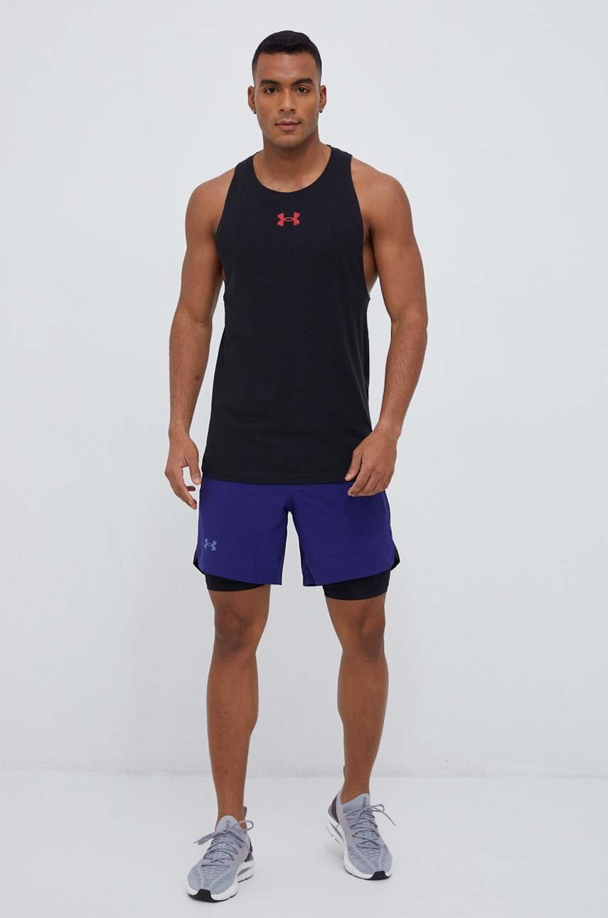 

Футболка Under Armour Baseline мужская цвет чёрный