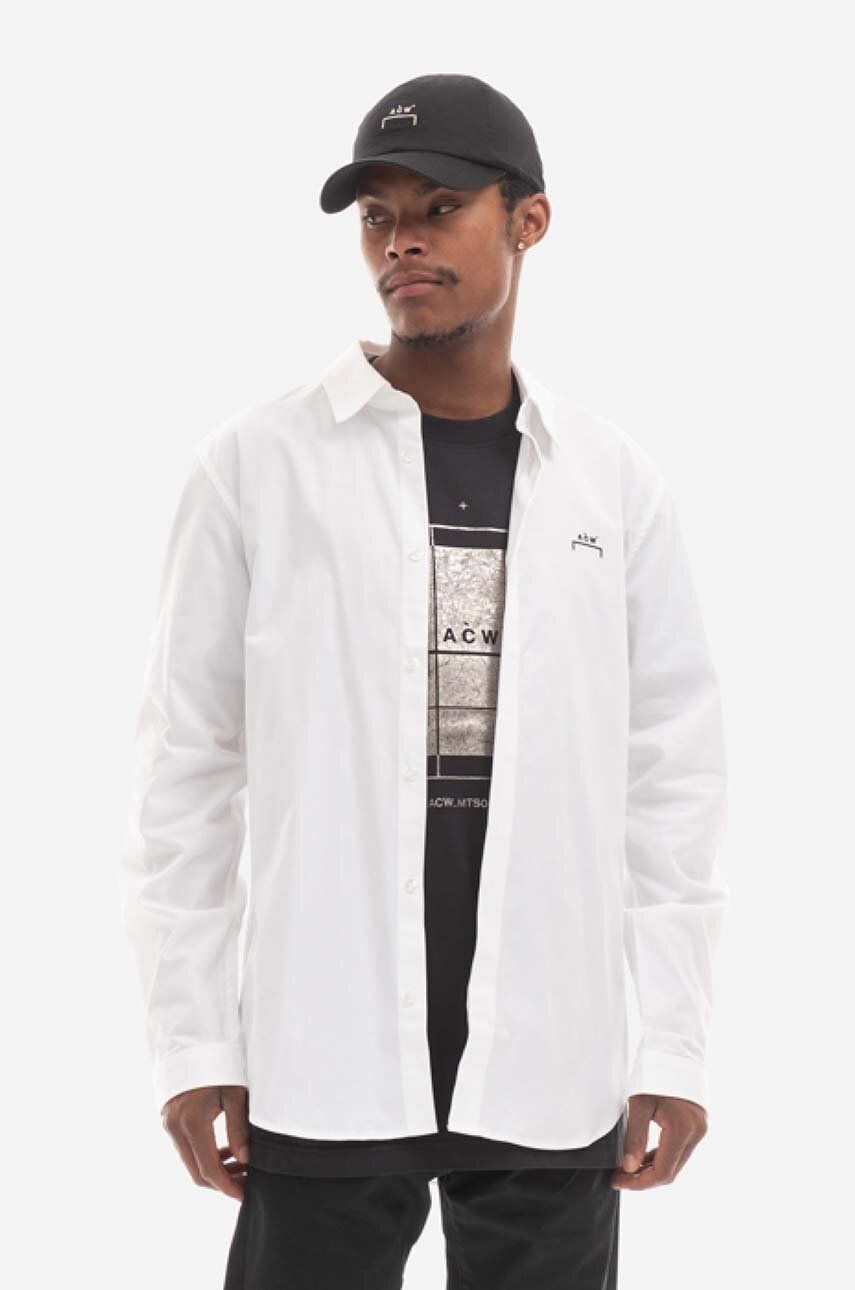 A-COLD-WALL* cămașă din bumbac Bracket Logo T-Shirt culoarea alb ACWMSH069-WHITE