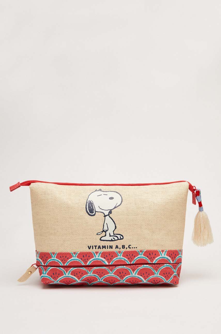 Kosmetická taška women′secret Snoopy 4845555 - vícebarevná -  50 % Papír