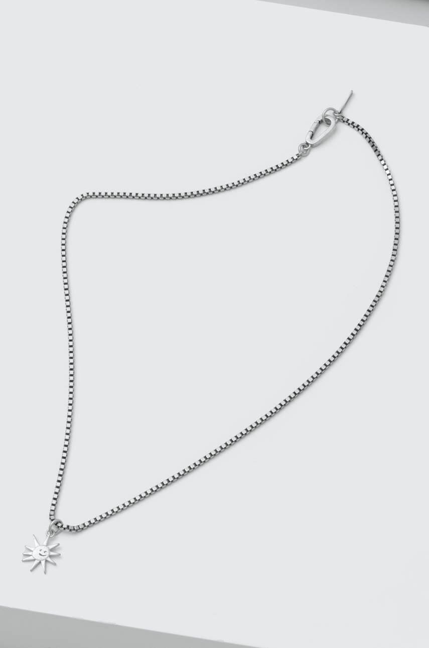 Stříbrný náhrdelník AllSaints - stříbrná -  Stříbro 925