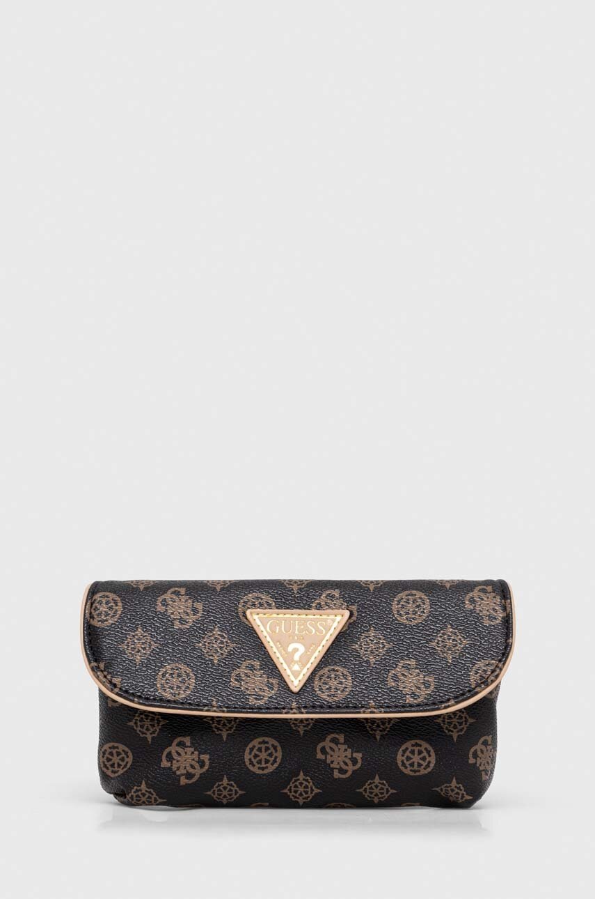 

Косметичка Guess колір коричневий