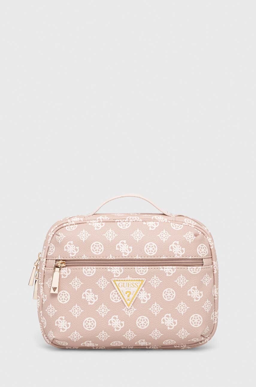 

Косметичка Guess колір рожевий