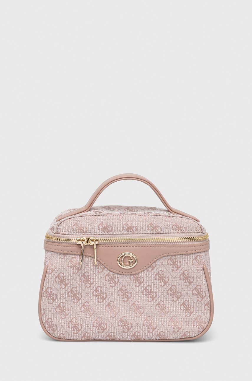 

Косметичка Guess колір рожевий