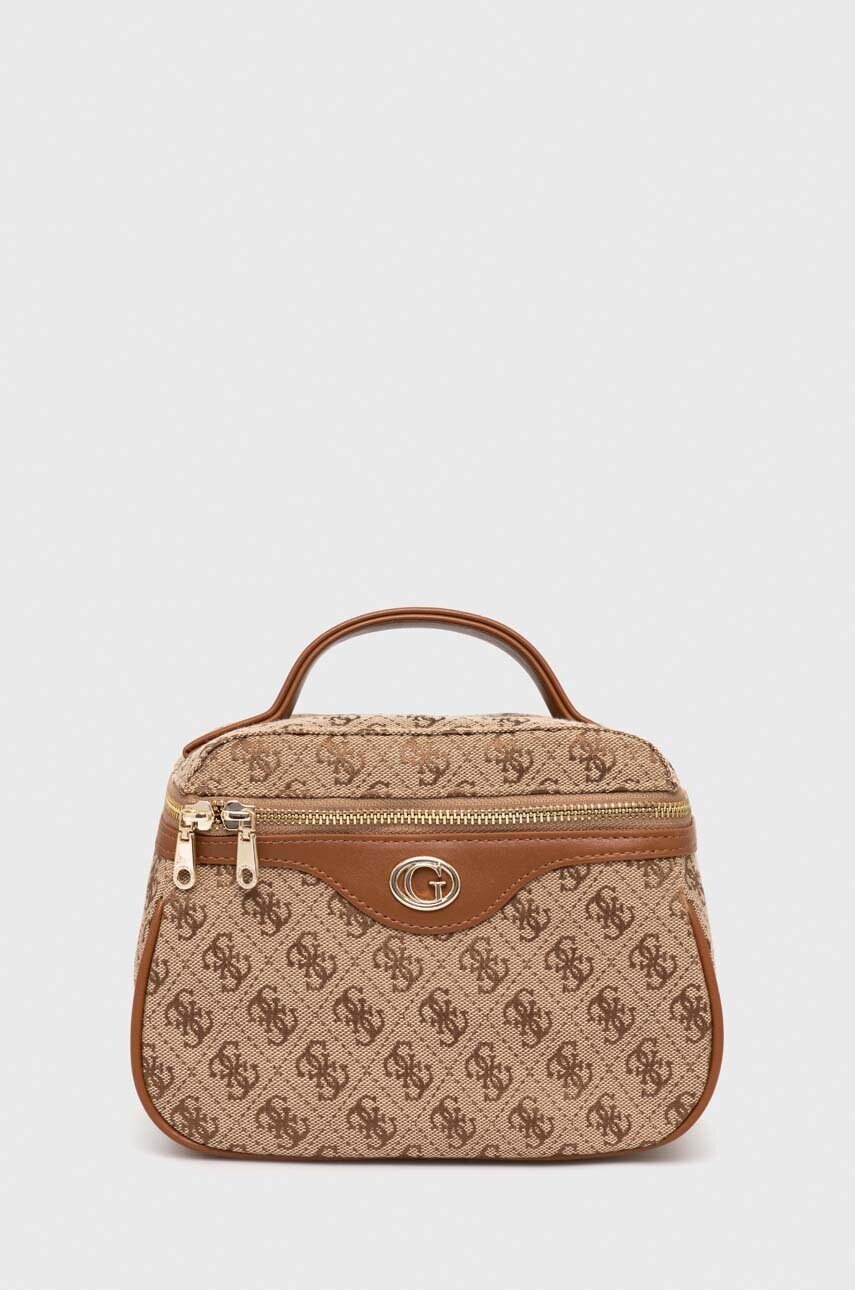 

Косметичка Guess цвет коричневый