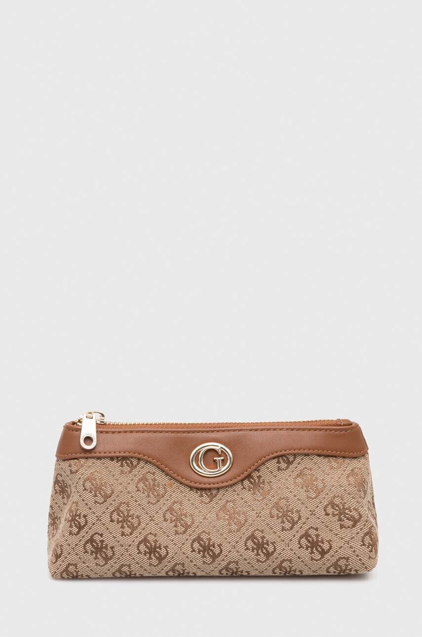 

Косметичка Guess цвет коричневый