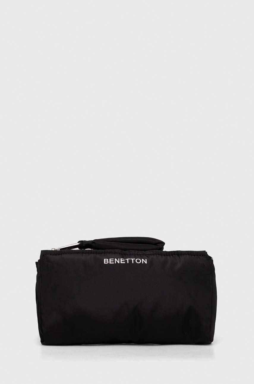 United Colors of Benetton portfard culoarea negru