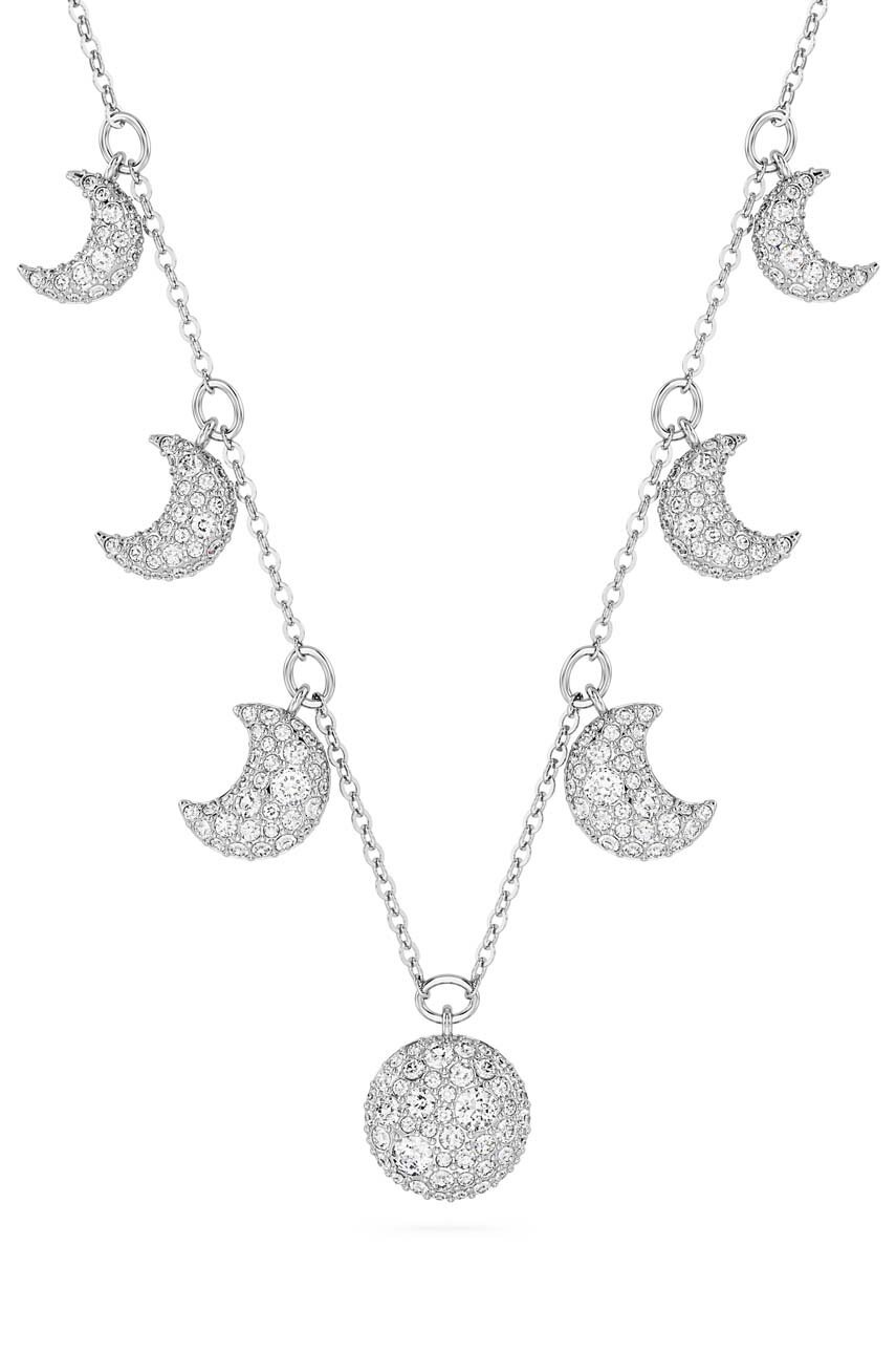 

Колие Swarovski LUNA 5666178, Сребърен