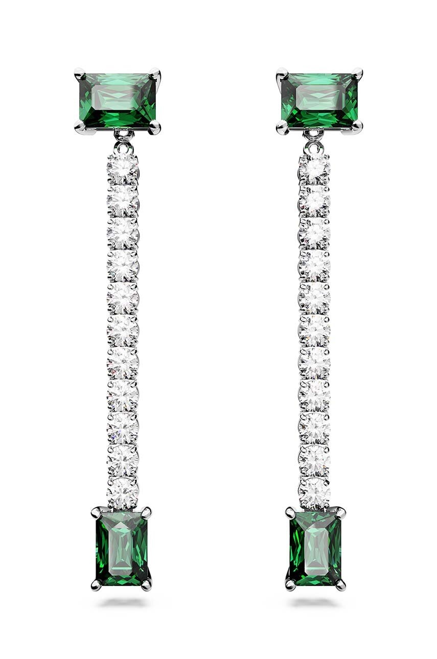 

Обици Swarovski 5665786 MATRIX, Зелен