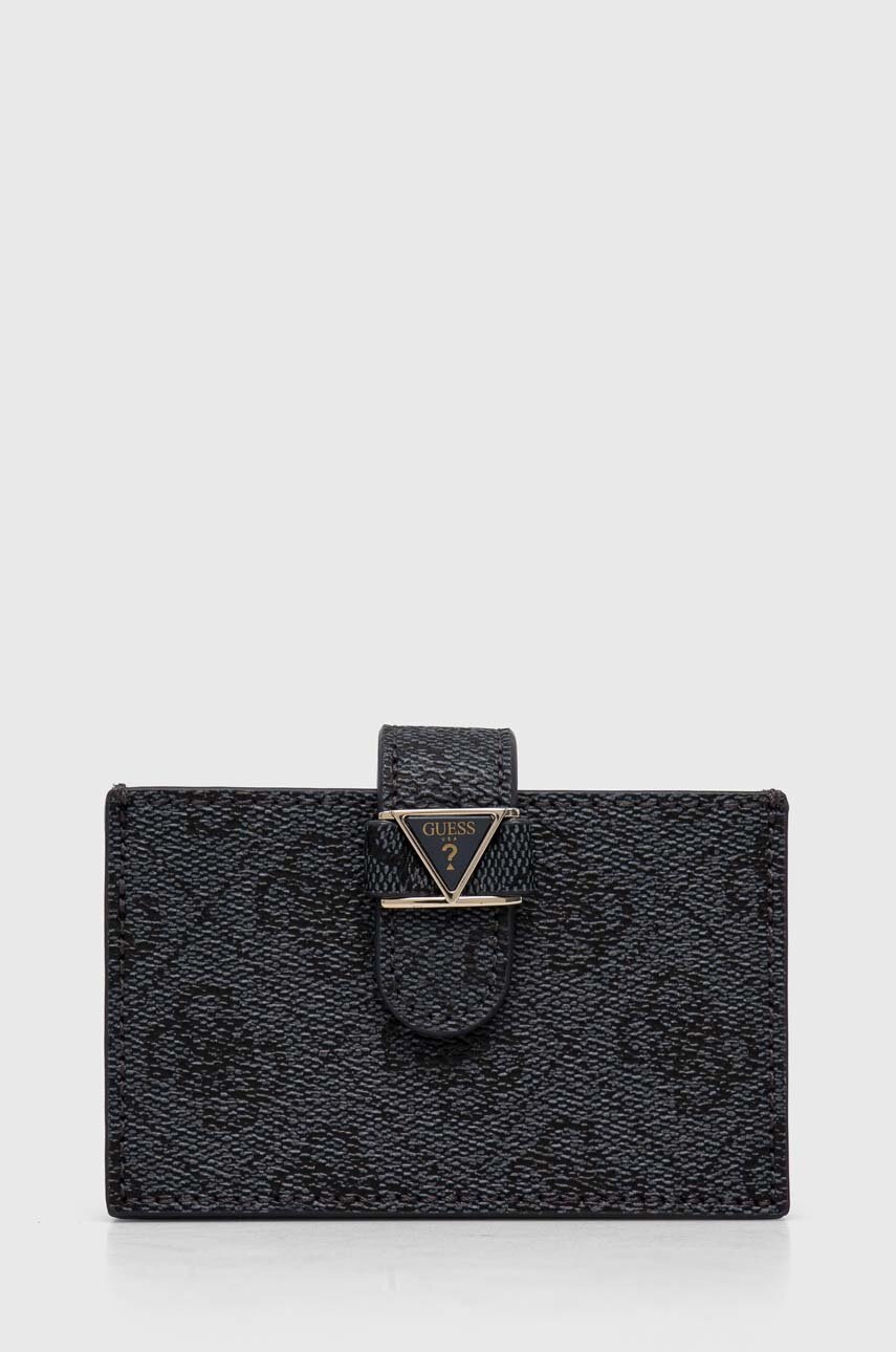 

Чехол на карты Guess цвет серый