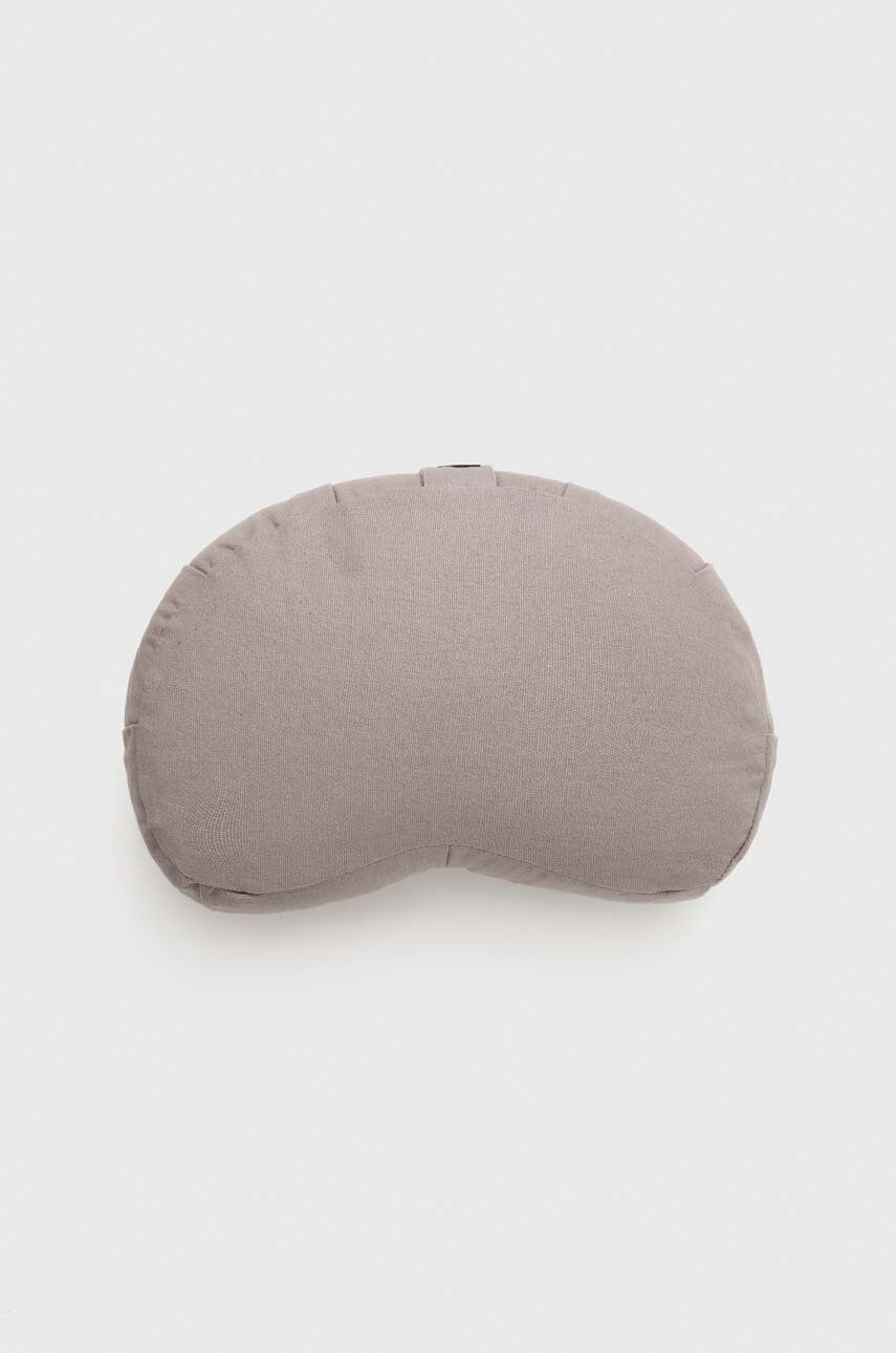 Meditační polštář Casall šedá barva - šedá - Hlavní materiál: 100 % Bavlna Výplň: 100 % Pohanko