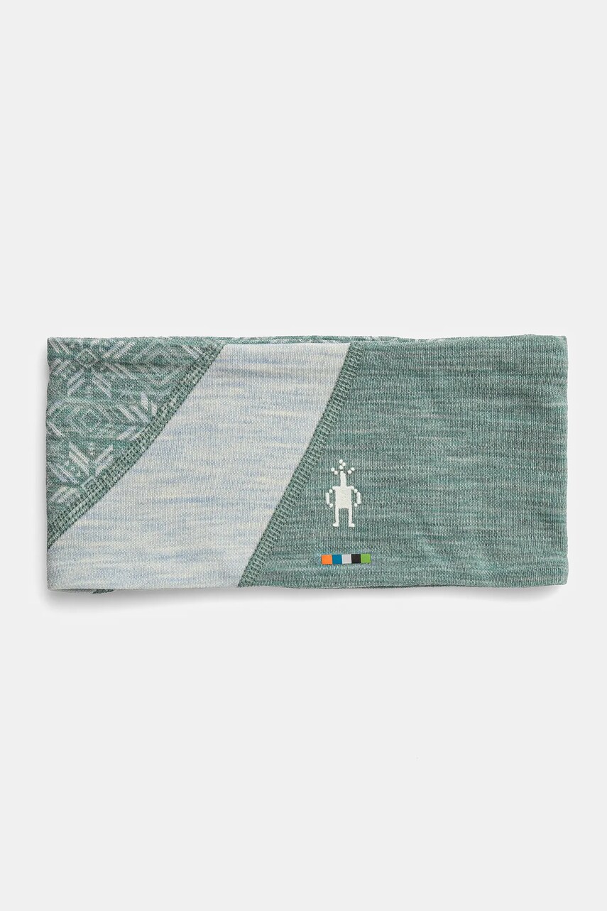 Smartwool bentita pentru cap Thermal Merino culoarea verde