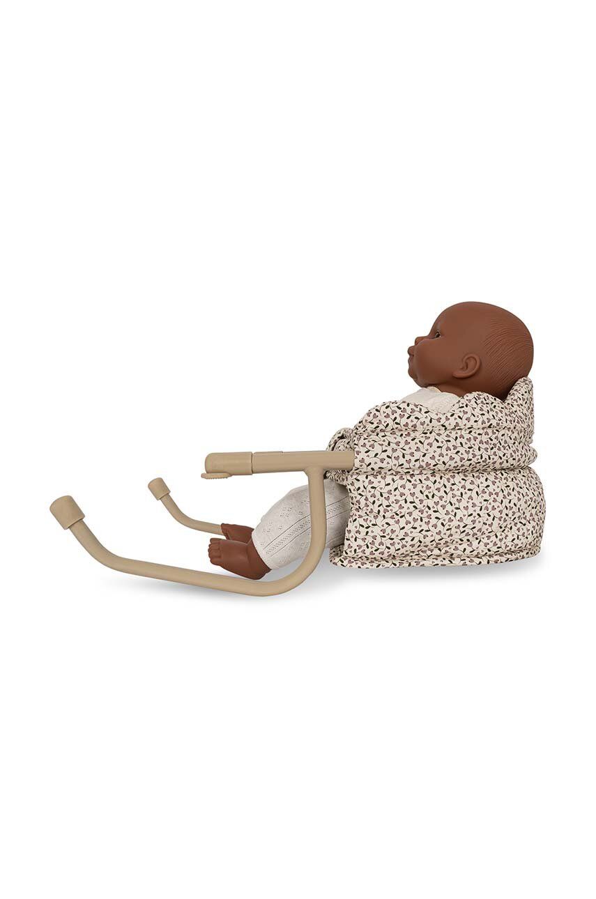 Židlička pro panenky Konges Sløjd - béžová - 50 % Organická bavlna