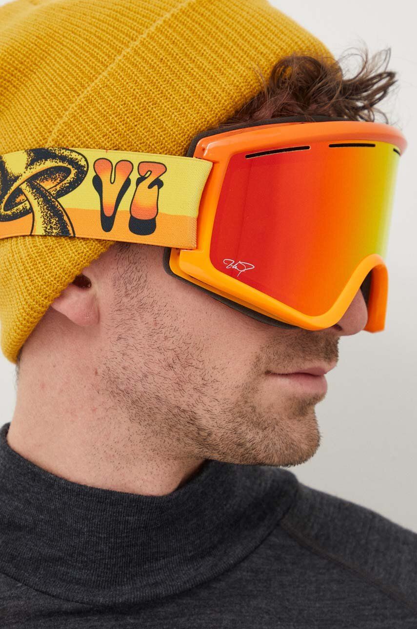Von Zipper ochelari de protecţie Cleaver culoarea portocaliu