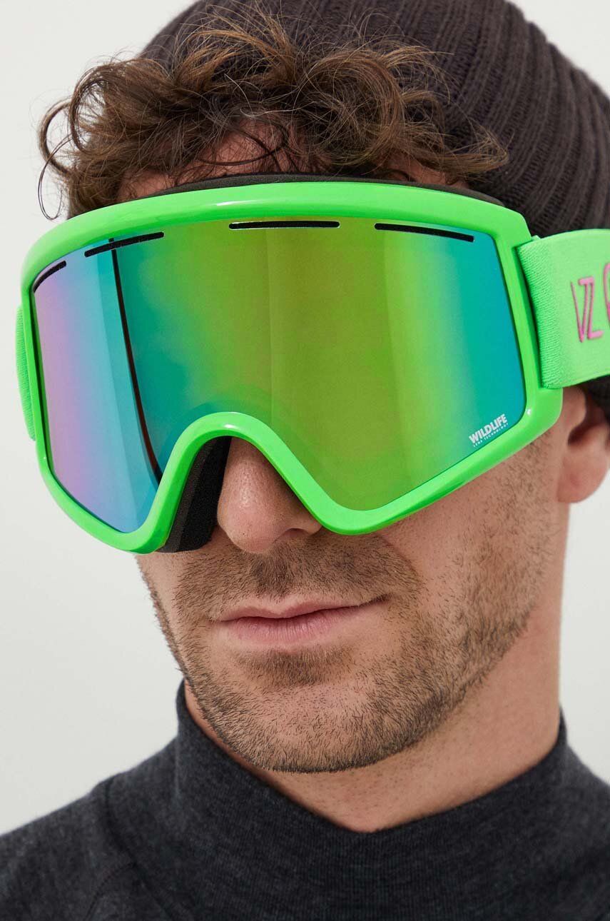 Von Zipper ochelari de protecţie Cleaver culoarea verde