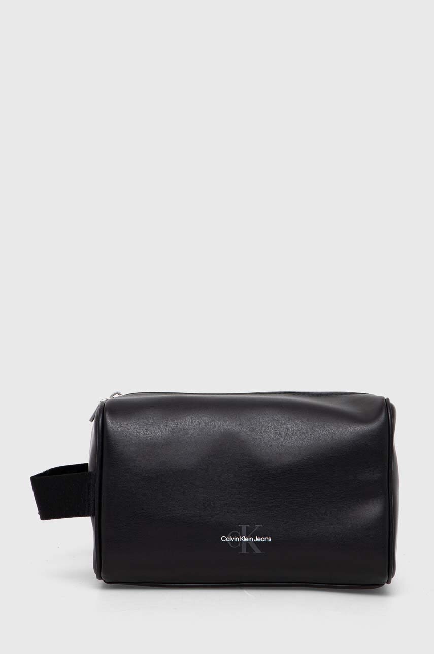 

Козметична чанта Calvin Klein Jeans в черно, Черен