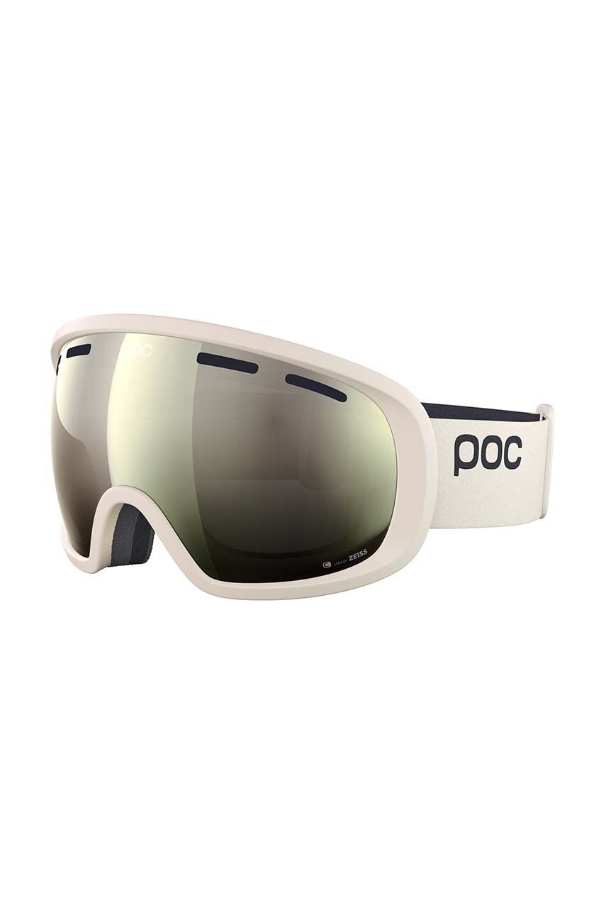 Lyžařské brýle POC Fovea béžová barva - béžová - Umělá hmota
