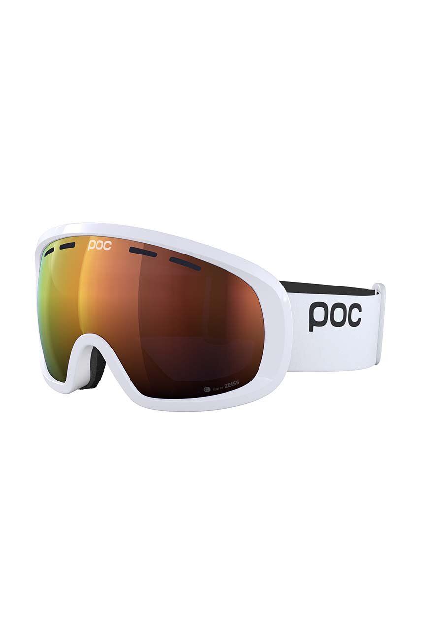 Lyžařské brýle POC Fovea Mid bílá barva - bílá - Umělá hmota