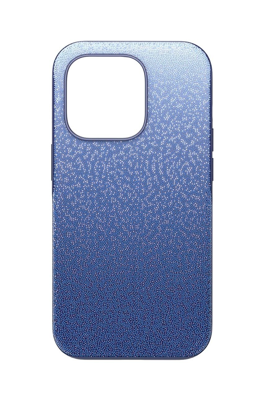 Obal na telefon Swarovski 5674498 HIGH - modrá - Svarovského krystal