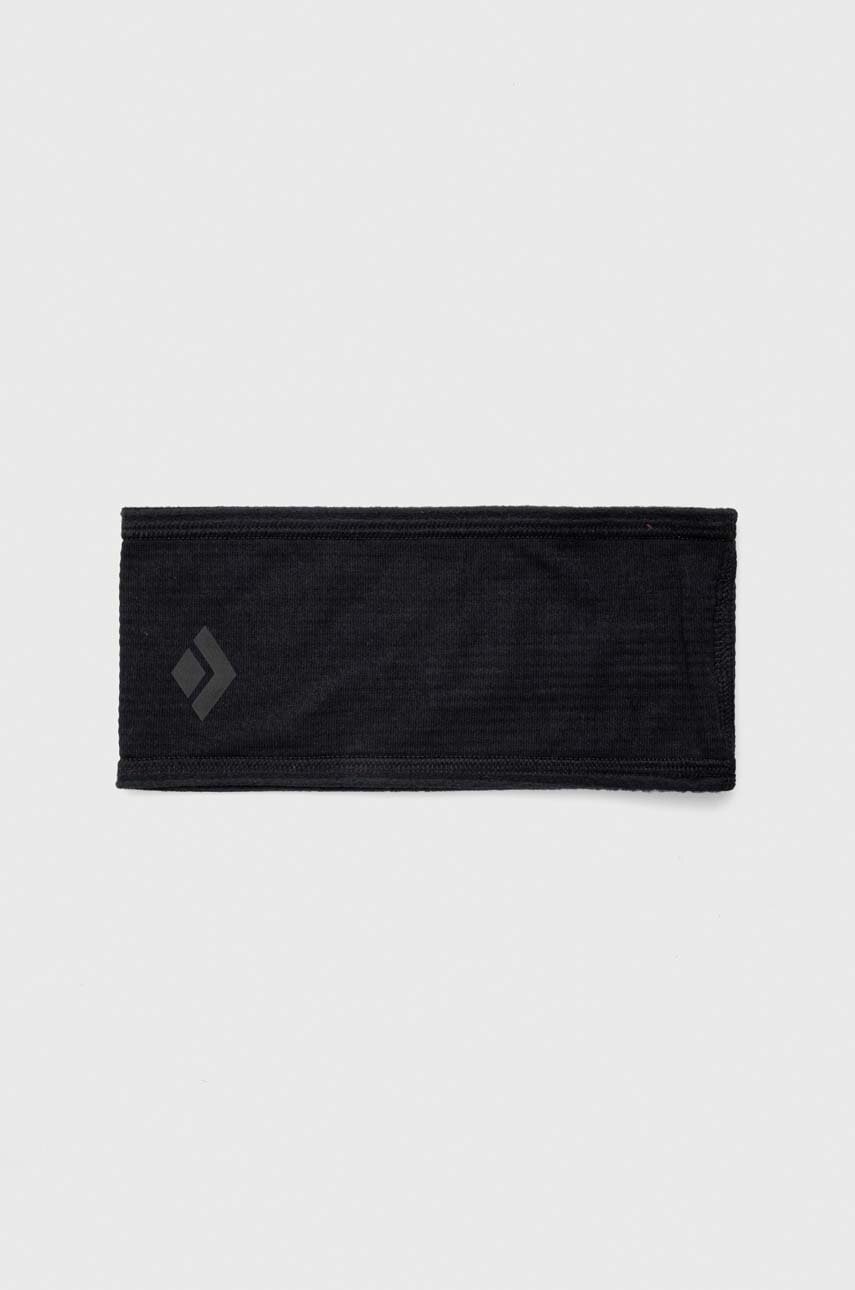 Čelenka Black Diamond Active černá barva - černá - 91 % Polyester