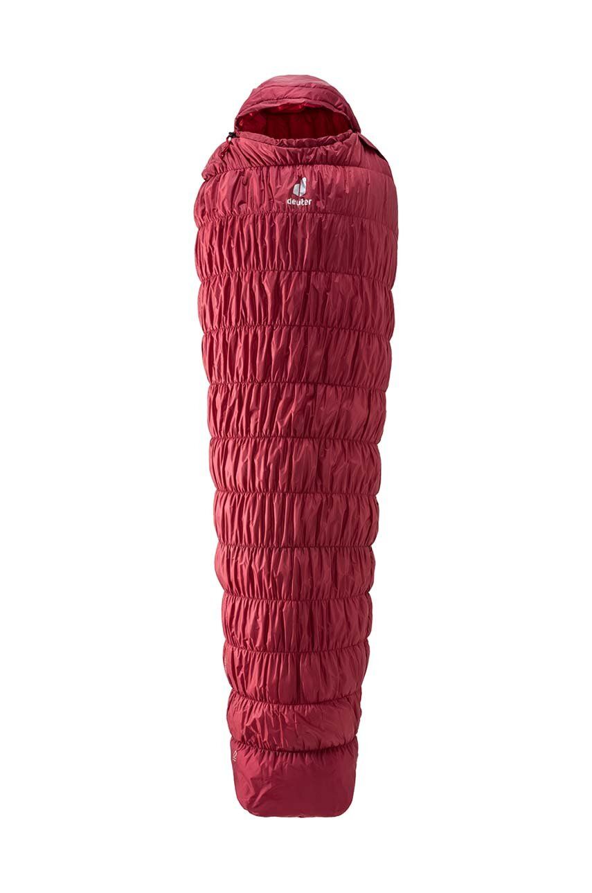 Deuter sac de dormit Exosphere -6° Long culoarea rosu