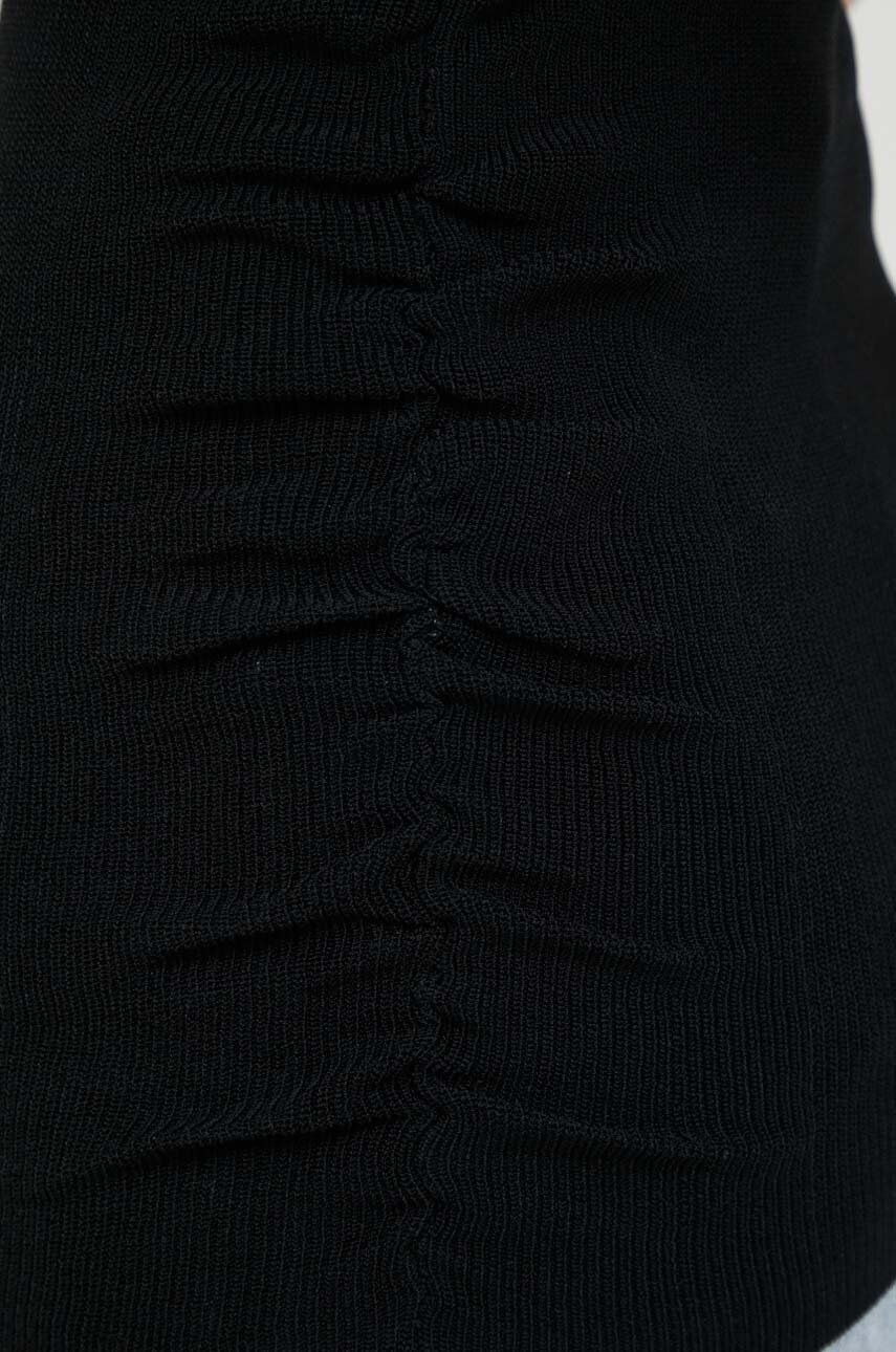 Top DKNY χρώμα: μαύρο φωτογραφία