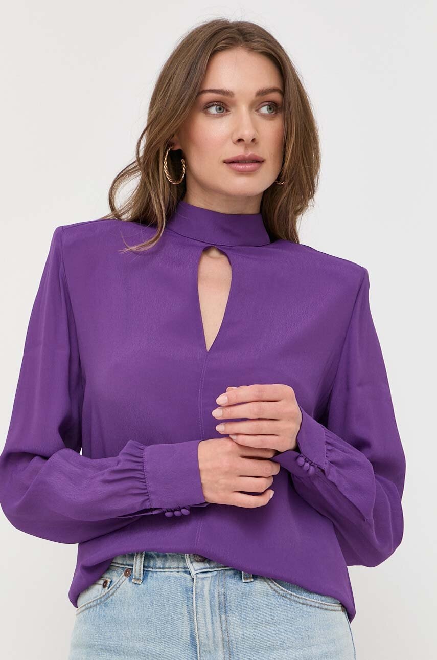 Ivy Oak Bluza Femei, Culoarea Violet, Neted