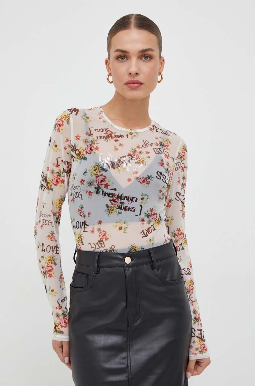 

Блузка Guess Guess x Banksy жіноча візерунок