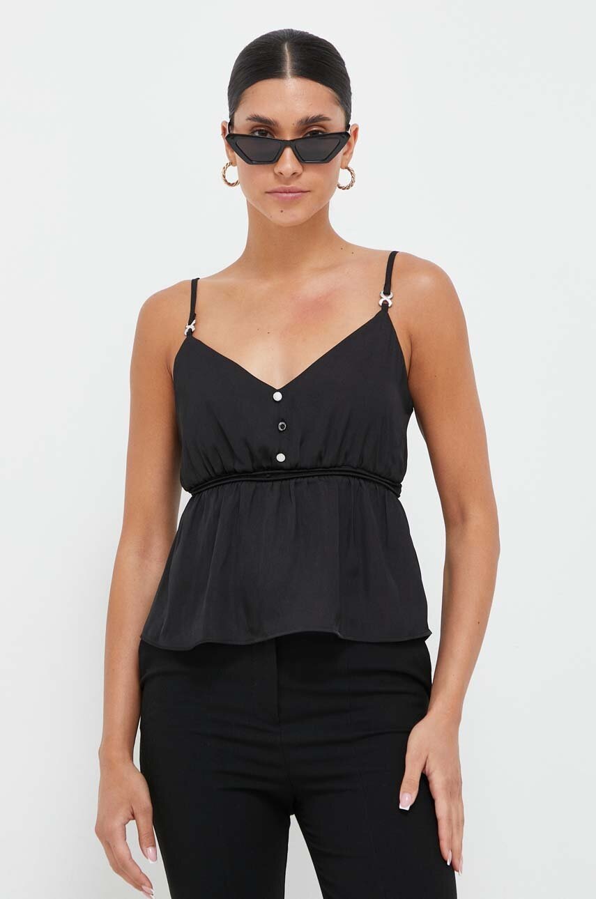 Morgan Bluza Femei, Culoarea Negru, Neted