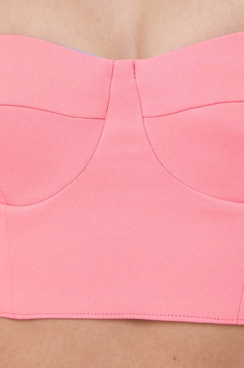 Top MAX&Co. x Anna Dello Russo χρώμα: ροζ φωτογραφία